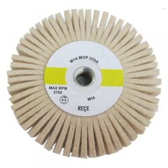 Pars M14 Vidalı Keçe Mop 115x40mm