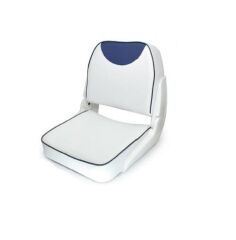 Sealux Beyaz-Lacivert Katlanır Koltuk