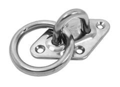 Krom Üçgen Halkalı Tabla