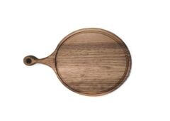 Wood Art Yuvarlak Ceviz Sunum Tabağı 25cm