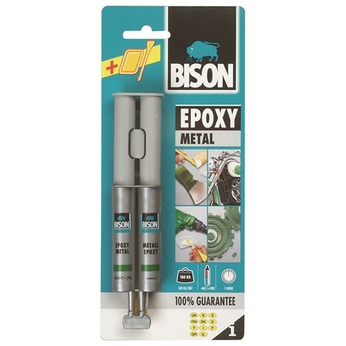 Ragasztó Fémhez Bison Epoxy Metal 24ml