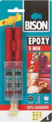 Bison Epoxy Yapıştırıcı 5dk Şırınga 24ml