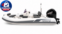 Grand Goldenline G380HGNF Fiber Tabanlı Bot + 40hp Direksiyonlu Mercury Motor