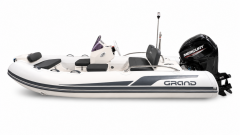 Grand Goldenline G380HGNF Fiber Tabanlı Bot + 40hp Direksiyonlu Mercury Motor