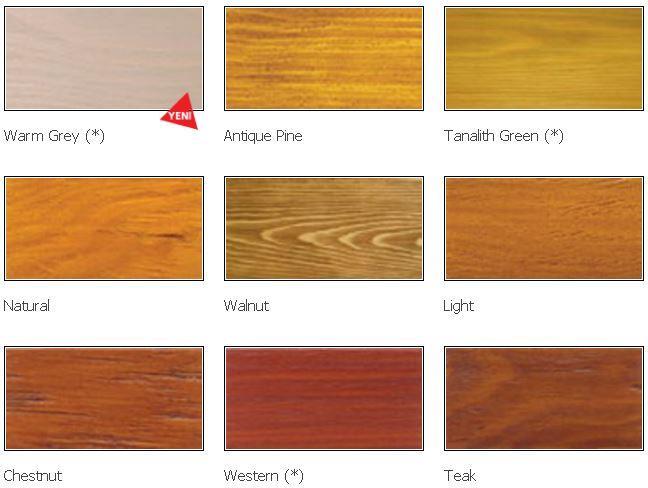 Hickson Decor Ultra Wood Stain - Renkli Ahşap Vernik Teak - 2,5lt