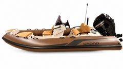 Grand Goldenline G420HGLF Fiber Tabanlı Bot + 60hp Direksiyonlu Mercury Motor