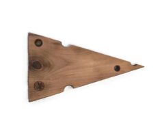 Wood Art Ceviz Sunum Tabağı 25x45cm