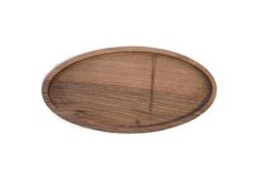 Wood Art Ceviz Sunum Tabağı 20x40cm