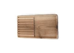 Wood Art Ceviz Sunum Tabağı 20x35cm