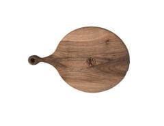 Wood Art Ceviz Sunum Tabağı 25cm