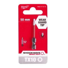 Milwaukee Shockwave Bits Uç TX10 50mm