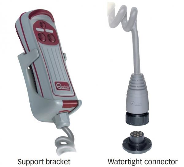 Quick El Tipi Kablolu Uzaktan Kumanda 6 Butonlu