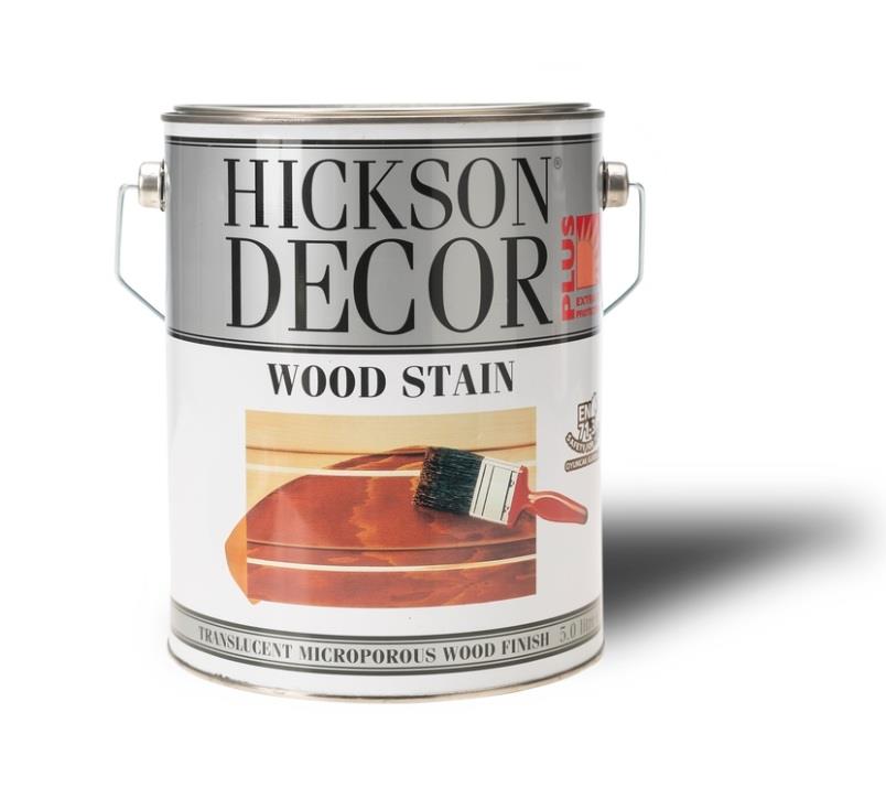 Hickson Decor Ultra Wood Stain - Renkli Ahşap Vernik Natural - 5lt