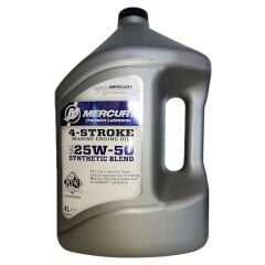 Mercury 25W-50 Sentetik Motor Yağı 4lt