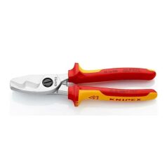 Knipex 9516200 Çift Bıçaklı Kablo Makası 200mm