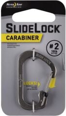 Nite Ize Slide Lock 2 Karabina Gümüş