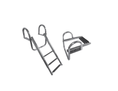 Saray Platform Üstü 4 Basamaklı Teleskopik Merdiven