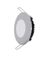 Saray Yaylı Gömme Led Spot Krom 12v