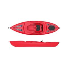 Seaflo Tek Kişilik Kapalı Kano Kırmızı