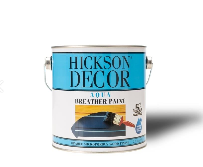 Hickson Decor Aqua Breather Paint - Ahşap Boyası PolarWhite - 2.5lt