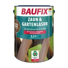 Baufix Zaun & Gartenlasur Su Bazlı Ahşap Koruyucu 2,5lt Teak