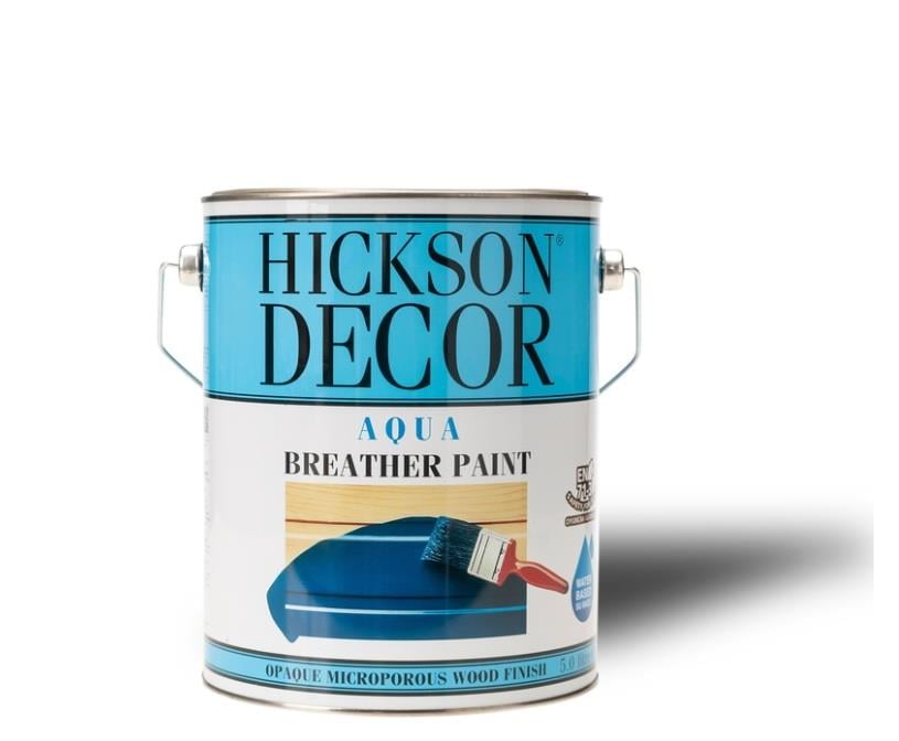 Hickson Decor Aqua Breather Paint - Ahşap Boyası PolarWhite - 5lt