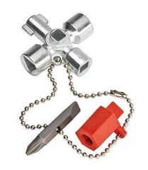 Knipex 001102 Kısa Kumanda Dolabı Anahtarı