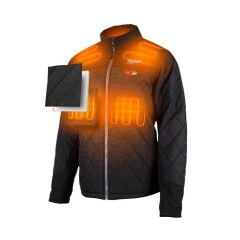 Milwaukee M12 HJP-0 Akülü Isıtıcılı Puffer Mont M