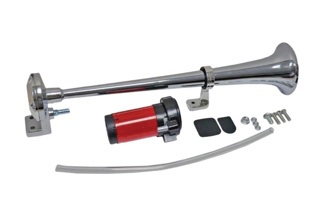 Carub Tekli Krom Havalı Korna 12v