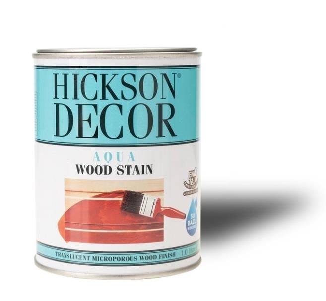 Hickson Decor Ultra Aqua Wood Stain - Renkli Ahşap Vernik Burma - 1lt