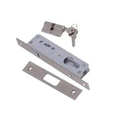 Kale Kilit 201 Silindirli Barelli Sürme Kapı Kilidi