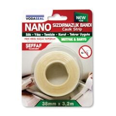 Vodaseal Nano Sızdırmazlık Bandı 38mm x 3,2m Şeffaf