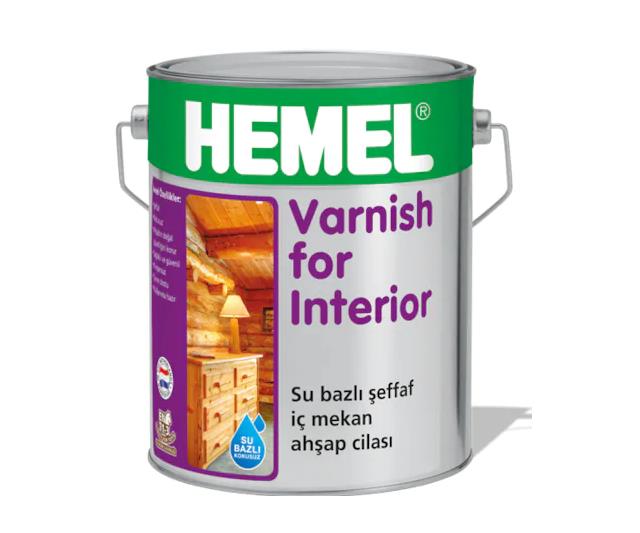 Hemel Varnish For İnterior Su Bazlı İç Mekan Cilası