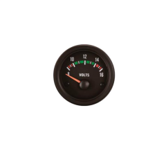 Igauge Voltmetre Siyah 24v