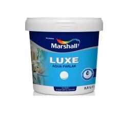 Marshall Luxe Aqua Parlak Su Bazlı Yağlı Boya Beyaz