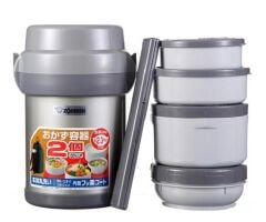 Zojirushi SL-JAF14-SA Vakumlu Yemek Termosu Kabı 1.23lt Gümüş