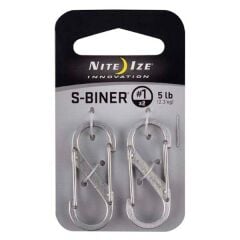 Nite Ize S-Biner Karabina #1 2li paket