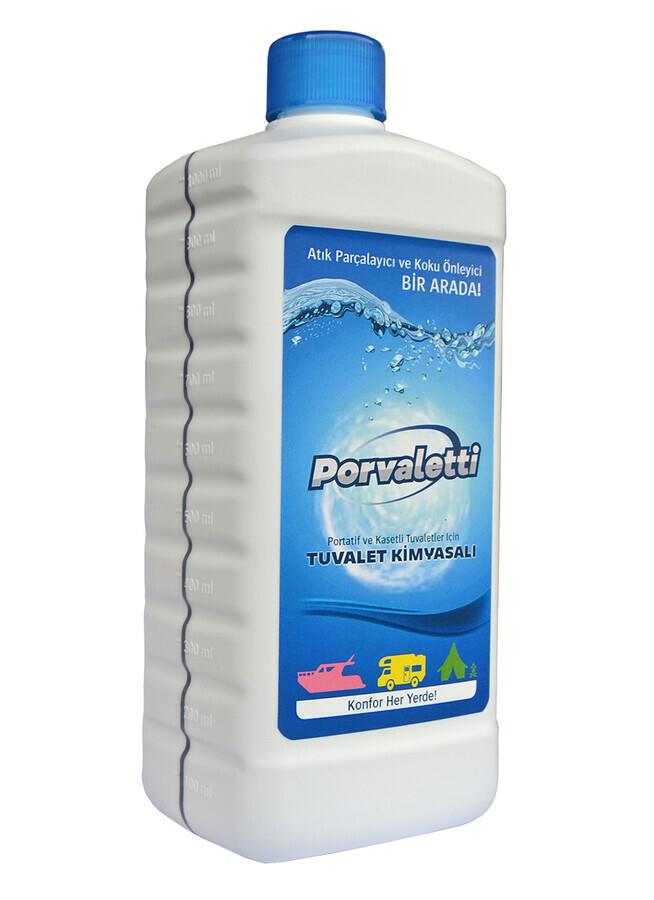 Porvaletti Karavan ve Tekne Portatif Tuvalet Kimyasalı 1lt