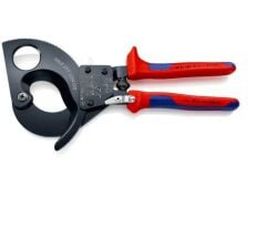 Knipex 9531280 Cırcır Mekanizmalı Kablo Makası