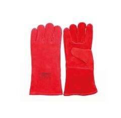 Hegi FE18 Kırmızı Kaynakçı Eldiveni No:10