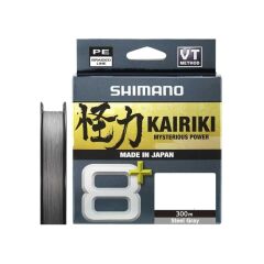 Shimano Kairiki 8+ Gri İp Misina 300m