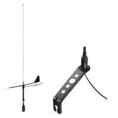 Supergain Black Swan VHF Anten ve Rüzgar Gülü 85cm