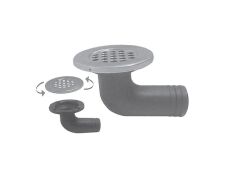 Saray Krom Flanşlı Plastik Yer Sifonu 38mm