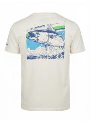 Shimano Tuna Tshirt Ecru
