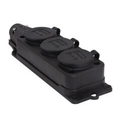 Tplast Üçlü Kauçuk Grup Priz 1x16A