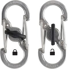 Nite İze S-Biner Microlock Karabina 2li