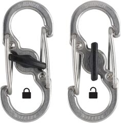 Nite İze S-Biner Microlock Karabina 2li