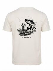 Shimano Barracuda Tshirt Bej