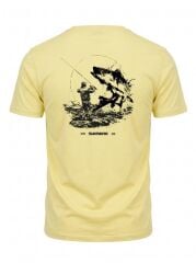 Shimano Barracuda Tshirt Sarı