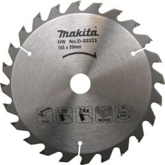 Makita D-03333 Daire Testere 165MMX24 DİŞ